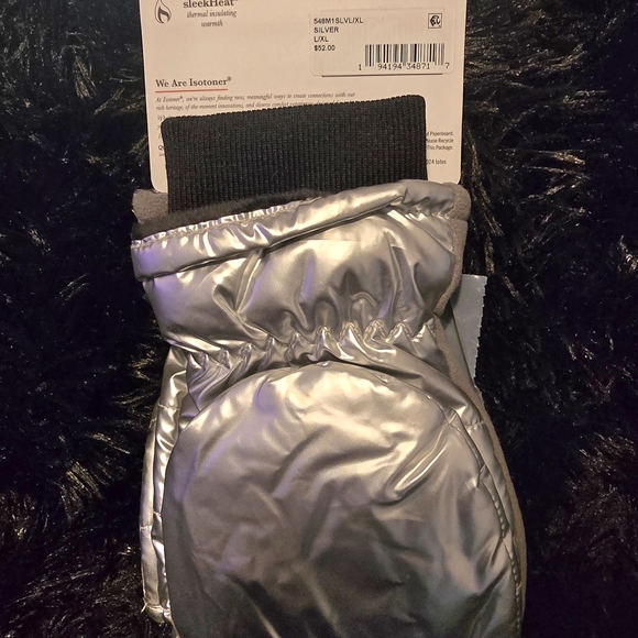 Isotoner Signature Women's Sleek Heat Flip Touchscreen Mittens - Picture 5 of 6